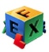 ロゴ FontExplorer X 記号アイコン。