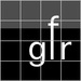 ロゴ gFr21 記号アイコン。