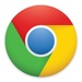 商标 Google Chrome 签名图标。
