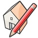 ロゴ Google Sketchup 記号アイコン。