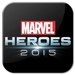 Le logo Marvel Heroes Icône de signe.