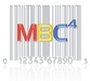 商标 Mbc4 签名图标。