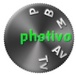 Logotipo Photivo Icono de signo