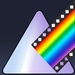 Le logo Prism Video File Converter Icône de signe.
