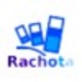 ロゴ Rachota 記号アイコン。