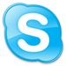 presto Skype Icona del segno.