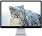 ロゴ Snow Leopard Wallpapers Box 記号アイコン。
