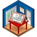 Le logo Sweet Home 3d Icône de signe.