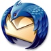 ロゴ Thunderbird 記号アイコン。