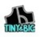 Le logo Tiny Big Icône de signe.