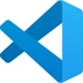 Le logo Visual Studio Code Icône de signe.