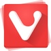 Le logo Vivaldi Icône de signe.