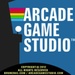 presto Arcade Game Studio Icona del segno.