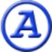 Le logo Atlantis Word Processor Icône de signe.