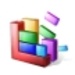 ロゴ Auslogics Disk Defrag Screensaver 記号アイコン。