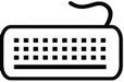 Le logo Auto Typer Icône de signe.