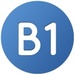 ロゴ B1 Archiver 記号アイコン。