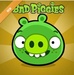 Le logo Bad Piggies Icône de signe.