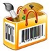Le logo Barcode Label Maker Icône de signe.