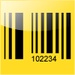 商标 Barillo Barcode Software 签名图标。