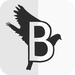 ロゴ Birdfont 記号アイコン。