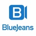 ロゴ Bluejeans 記号アイコン。