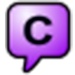 Logotipo Chatty Icono de signo