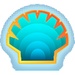 ロゴ Classic Shell 記号アイコン。