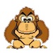 Le logo Donkey Kong Remake Icône de signe.