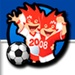 ロゴ Euro 2008 記号アイコン。
