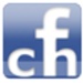 商标 Facebook Chat Portable 签名图标。