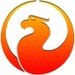 Le logo Firebird Icône de signe.