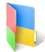 presto Folder Colorizer Icona del segno.