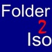 ロゴ Folder2iso 記号アイコン。
