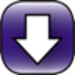 Le logo Freerapid Downloader Icône de signe.