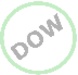 Logotipo Gdow Icono de signo