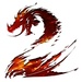 Le logo Guild Wars 2 Icône de signe.