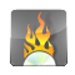 Le logo Hamster Free Burning Studio Icône de signe.