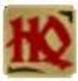 ロゴ HeroQuest 記号アイコン。