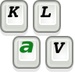 商标 Klavaro Touch Typing Tutor 签名图标。