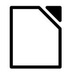 Logotipo Libreoffice Portable Icono de signo