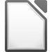 ロゴ LibreOffice 記号アイコン。