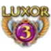 ロゴ Luxor 3 記号アイコン。