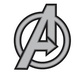 Le logo Marvel First Alliance Icône de signe.