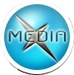 Le logo Mediax Icône de signe.