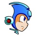presto Mega Man 2 5d Icona del segno.