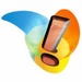 Le logo Messenger Plus Live Icône de signe.