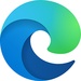 Le logo Microsoft Edge Icône de signe.