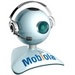 商标 Mobiola Web Camera 签名图标。