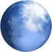 Le logo Pale Moon Icône de signe.